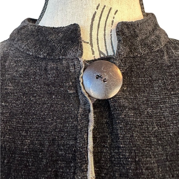 Flashback Embroidered Jacket Sz M Ombre Floral Cottage Vintage Art To Wear Boho - Picture 5 of 16